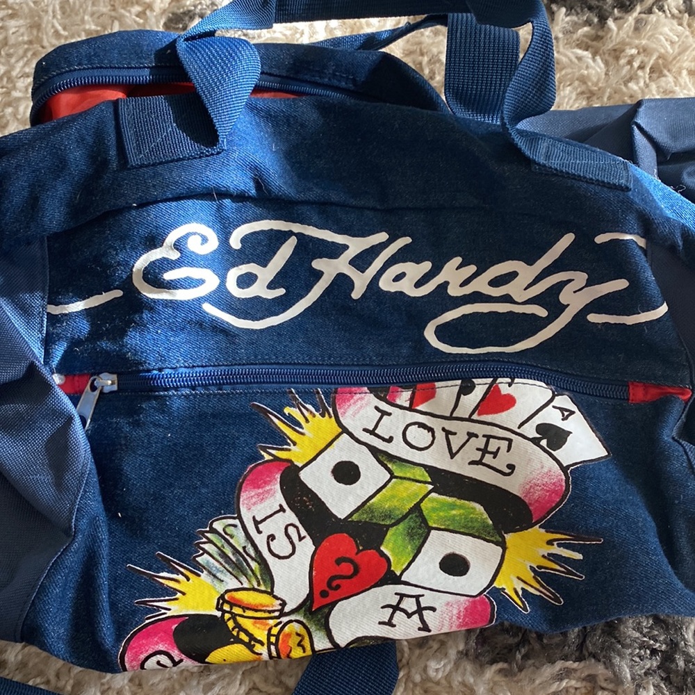 Ed Hardy bag RARE FIND - Picture 2 of 4